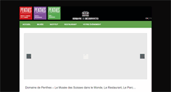 Desktop Screenshot of penthes.ch