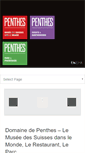 Mobile Screenshot of penthes.ch