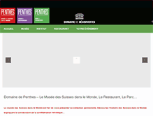Tablet Screenshot of penthes.ch